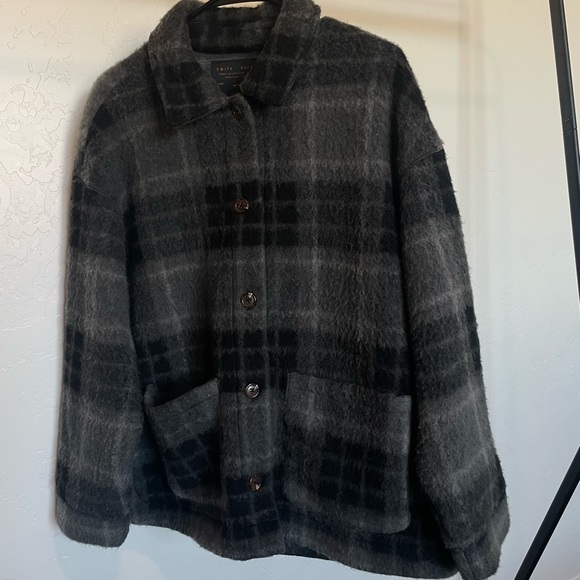 Wool Button-Up Jacket - Picture 3 of 6
